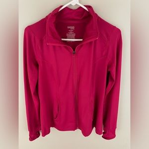 Pink quarter zip jacket. Danskin Now brand. Womens size medium.